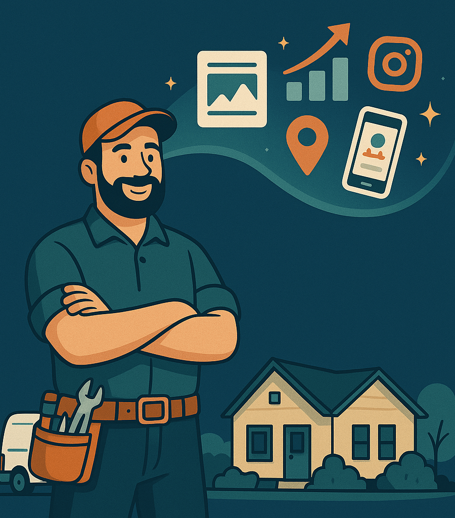 A home service pro, dreaming of a care-free relationship with his customers, empowered by technology